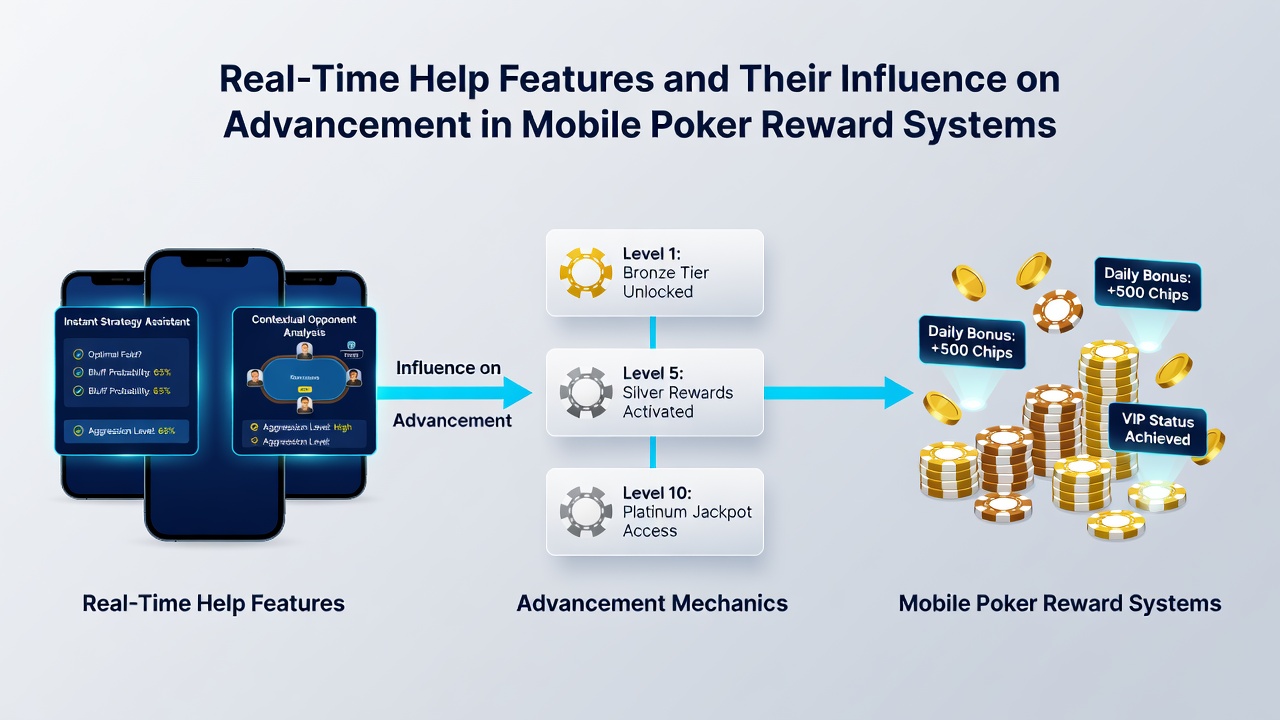 Support agent assisting a player with mobile poker VIP reward calculations in a live chat window