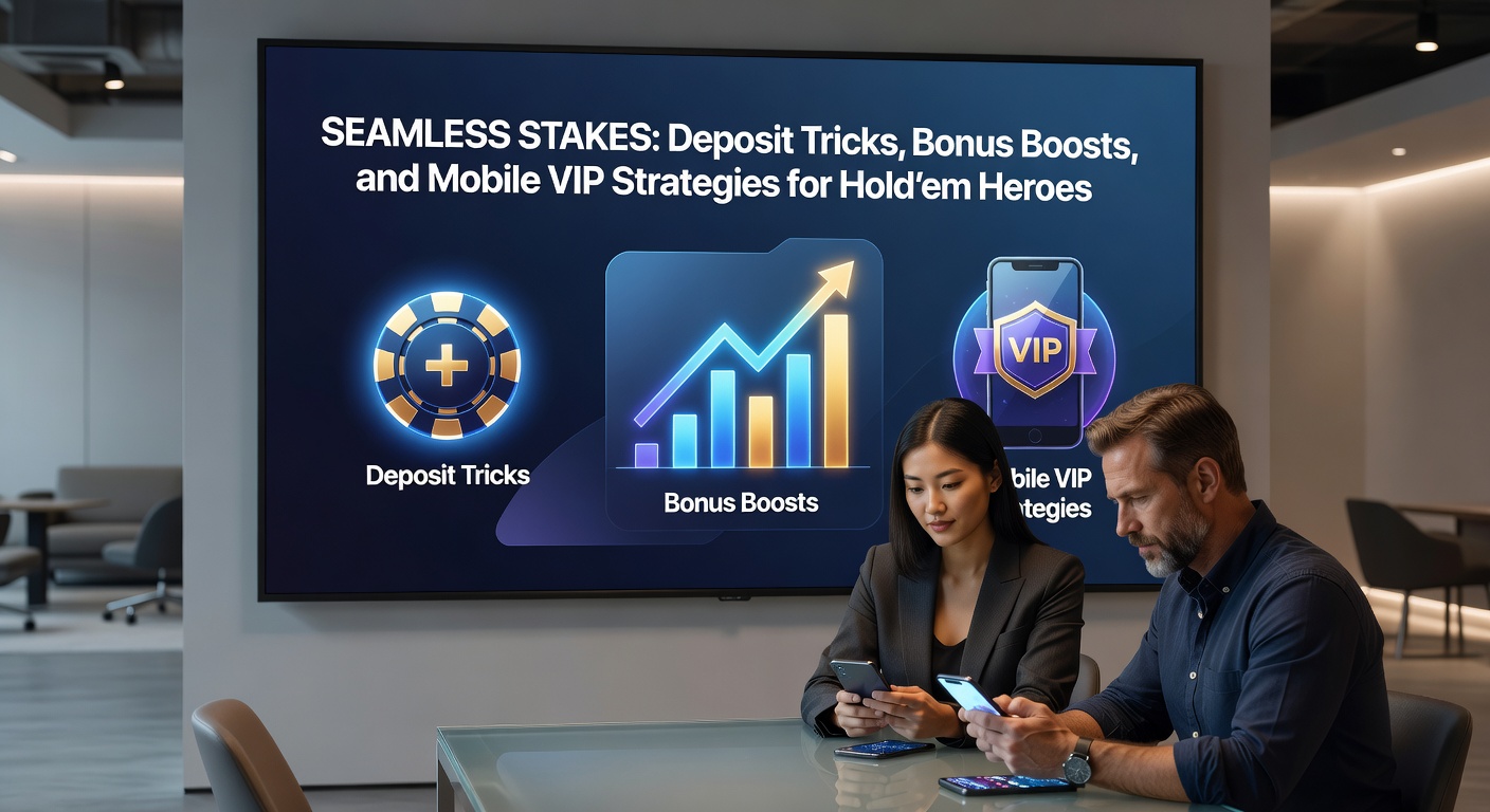 Close-up of a mobile screen displaying a boosted poker bonus offer with VIP tiers unlocked for Hold'em players